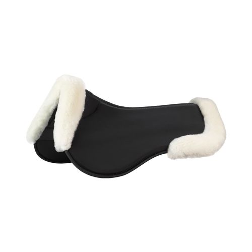 EquiFit Thin ImpacTeq Half Pad w/UltraWool - Black/Natural