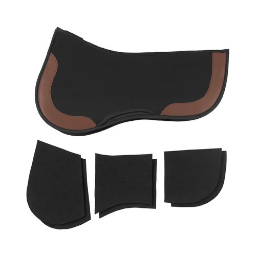 EquiFit Thin ImpacTeq Half Pad and Shims - Brown