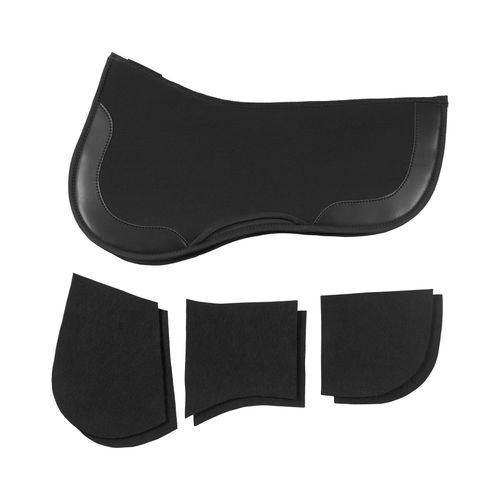 EquiFit Thin ImpacTeq Half Pad and Shims - Black