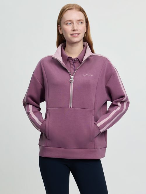 LeMieux Women's Connie Half Zip Sweat - Mallow