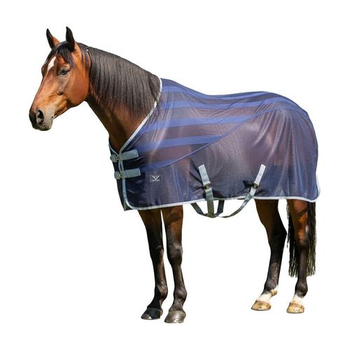TuffRider Dual Fabric Scrim Sheet - Navy/Grey