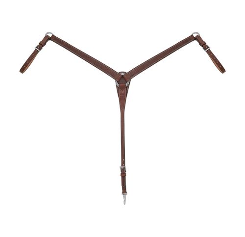 Weaver Basin Cowboy Tapered Breast Collar - Brown