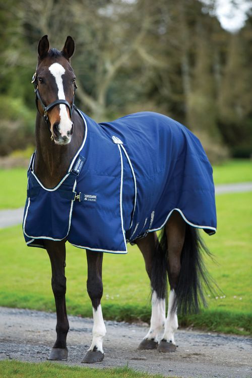 OVERSTOCK: Rambo Optimo Stable Sheet - 75 - Navy/Beige/Blue/Navy