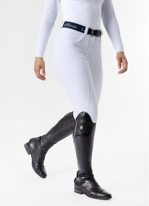 BARN BUSTER: LeMieux Women's Amara II Breeches Full Seat - 14 - White