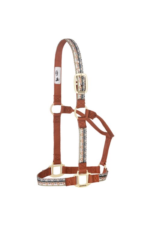 Weaver Patterned Non-Adjustable Halter - Trekking West