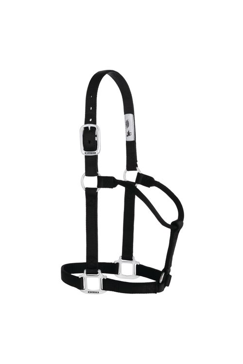 Weaver Original 1" Non-Adjustable Hardware w/Chrome Plated Hardware - Black