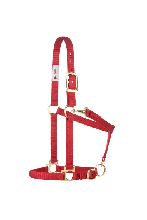 Weaver Basic Adjustable Halter - Red