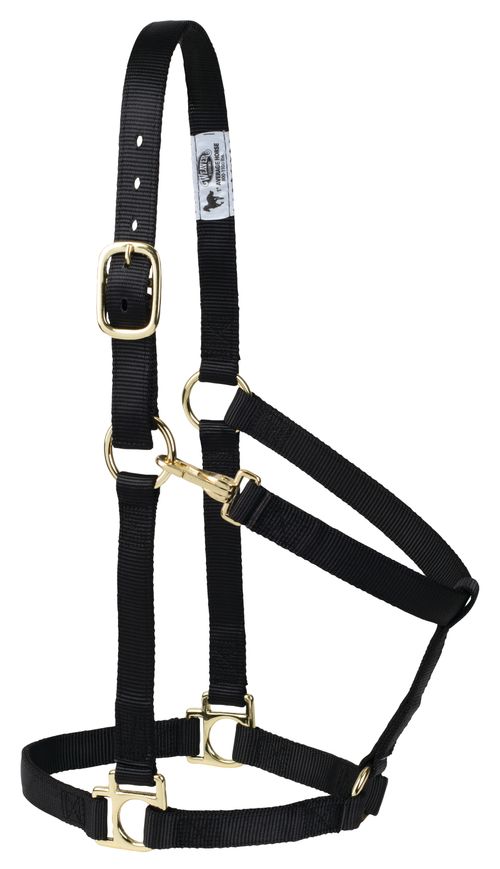 Weaver Poly Non-Adjustable w/Throat Snap - Black