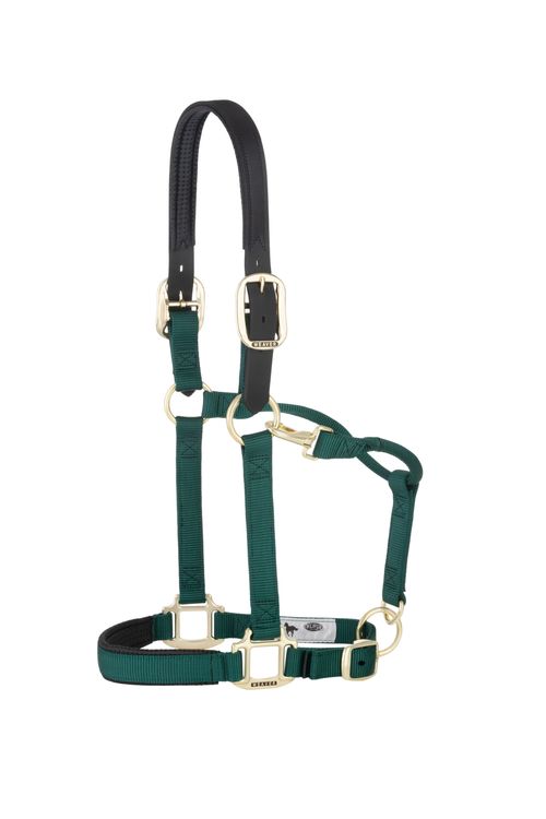 Weaver Breakaway Original Adjustable Halter - Hunter Green
