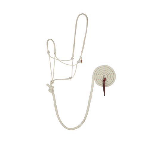 Weaver EcoLuxe Rope Halter w/Lead - Tan