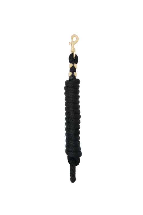 Weaver Mini/Pony Lead w/Brass Snap - Black