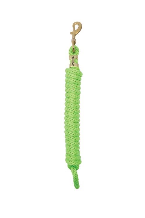 Weaver Poly Lead Rope w/Solid Brass Snap - Lime Zest