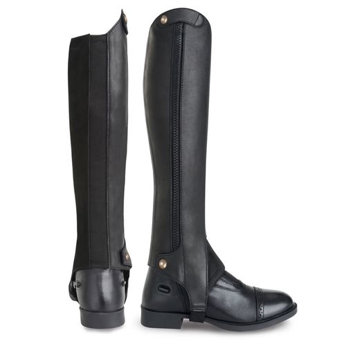 SALE RACK: Tredstep Liberty Side Zip Half Chaps - 14/18 - Black