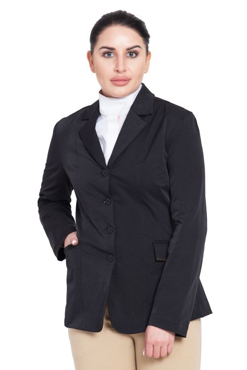 SALE RACK: TuffRider Women's Starter Long Show Coat - 14 - Black