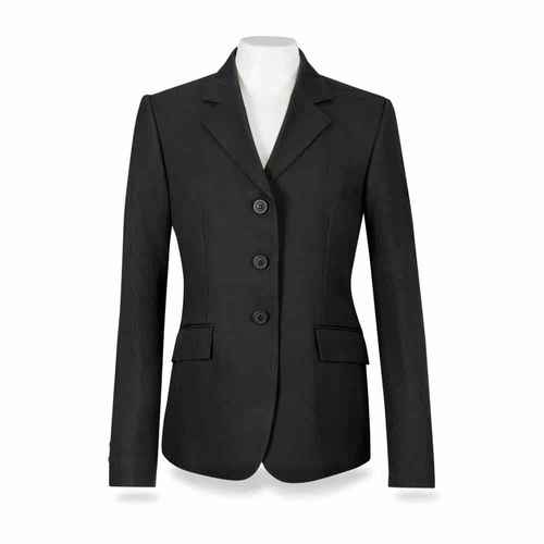 OVERSTOCK: RJ Classics Kids' Hampton Show Coat - 2 Regular - Black Herringbone