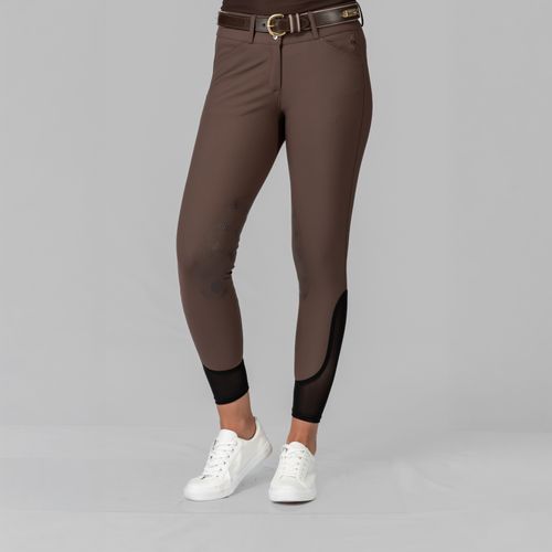 Equinavia Tirild Bit Belt - Chocolate Brown/Desert Taupe
