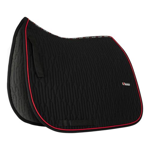 Horze Cairo Infrared Dressage Saddle Pad - Anthracite Dark Gray
