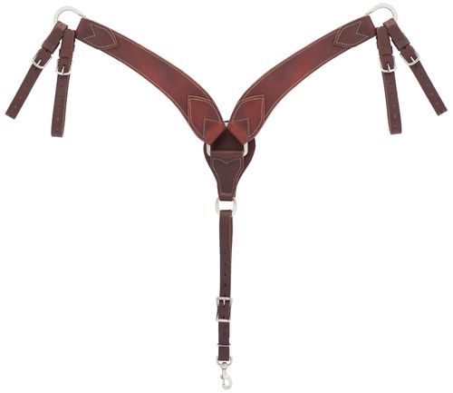 Weaver Working Tack Roper Roper Breast Collar - Sunset