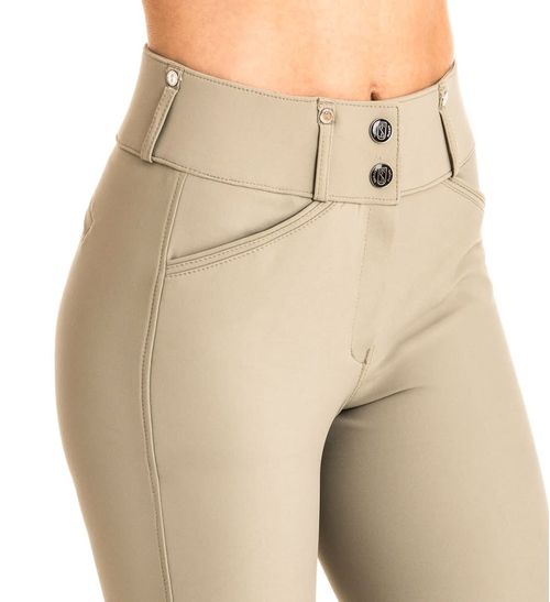 SALE RACK: Tredstep Women's Evolute Knee Patch Breeches - 28 Regular - Tan