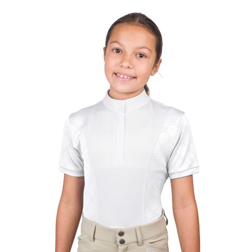 BARN BUSTER: Romfh Kids' Logo Short Sleeve Show Shirt - X Large - White
