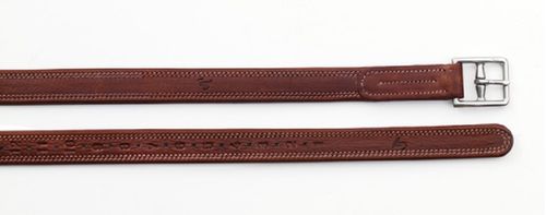 BARN BUSTER: Pessoa Legacy Biothane Lined Leathers - 3/4in x 54in - Oakbark