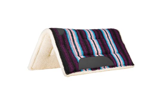 Weaver Pony Acrylic Saddle Pad - Pink/Purple