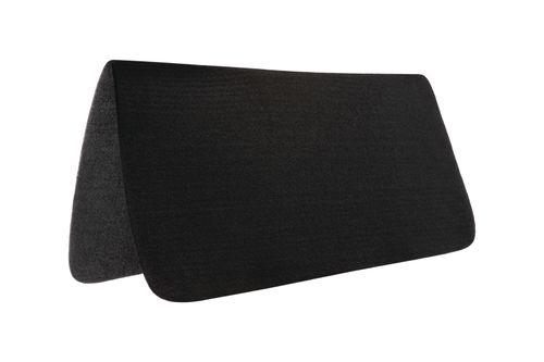 Weaver 1/4" 100% Polyester Felt Contoured Saddle Pad Liner - Black