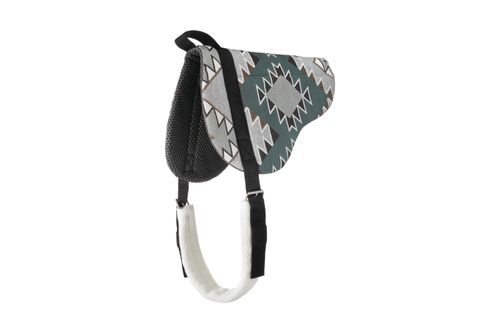 Weaver GettaGrip All Purpose Bareback Pad - Mallard Green/Gray