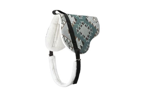 Weaver Marino Fleece All Purpose Bareback Pad - Mallard Green/Gray