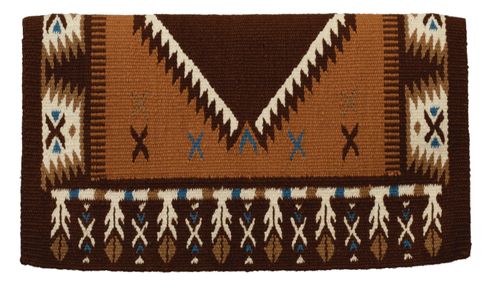 Weaver New Zealand Wool Show Blanket - Chestnut/Buckskin/Cream