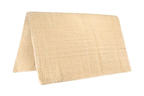 Weaver Solid New Zealand Saddle Blanket - Sand