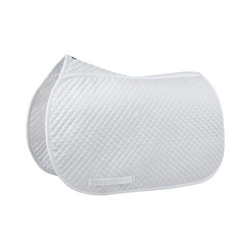 READY TO SHIP: EquiFit Essential All Purpose Square Pad - Horse - White