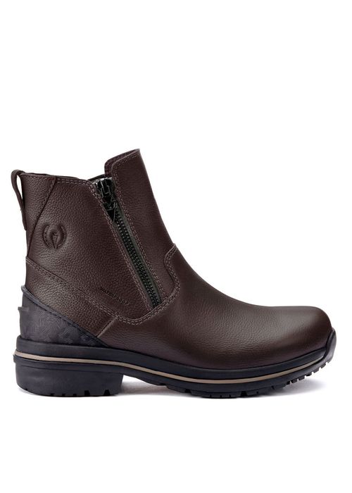 OVERSTOCK: Kerrits Women's Woodstock Waterproof Barn Boots - 10 - Dark Bay