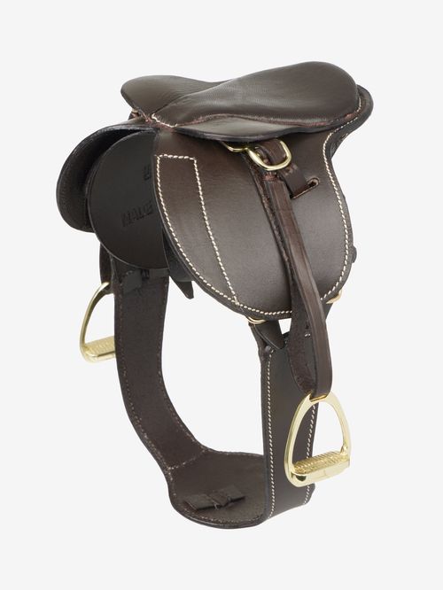 LeMieux Toy Pony Jump Saddle & Stud Girth - Brown