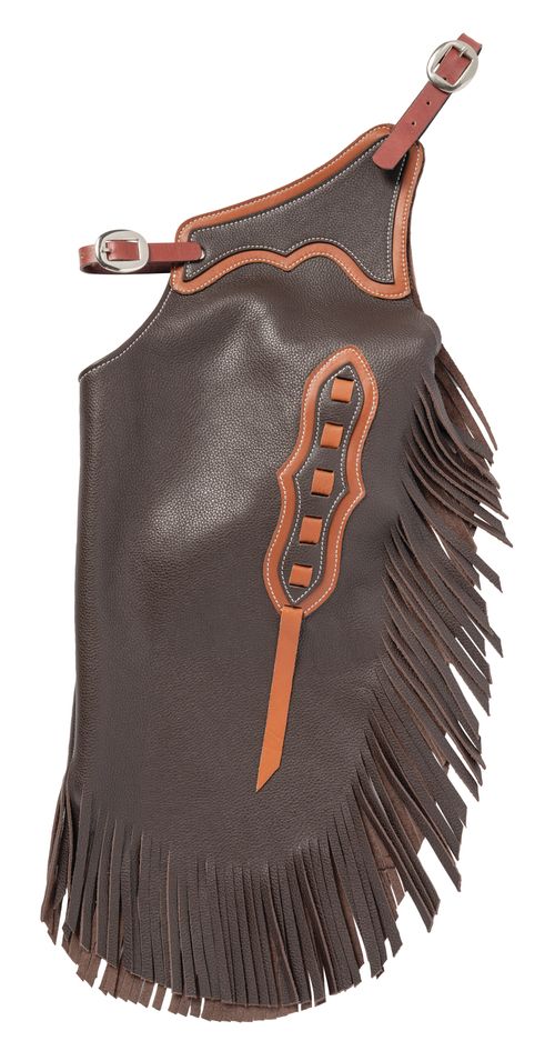 Weaver Kids' Buckstich Cowboy Chinks - Brown