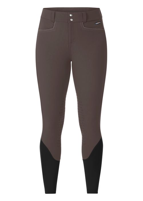 SALE RACK: Kerrits Women's K-Flex Knee Patch Breeches - 34 - Cast Iron