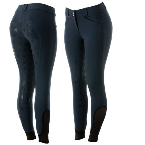SALE RACK: Equinavia Women's Astrid Silicone Full Seat Breeches - 30 - Moon Indigo Blue/Navy