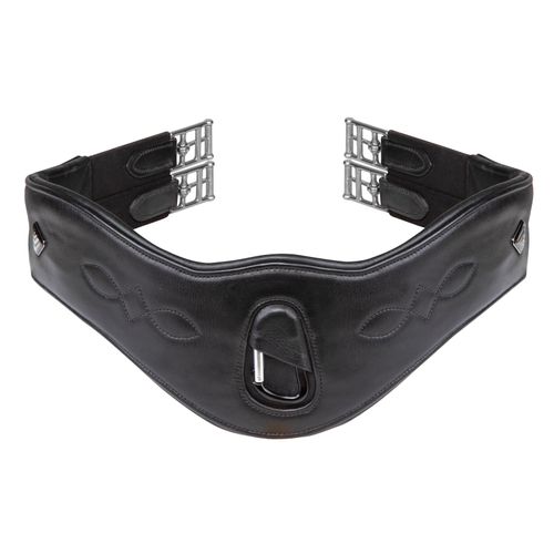 OVERSTOCK: Shires Velociti Lusso Anatomical Girth - 44in - Black