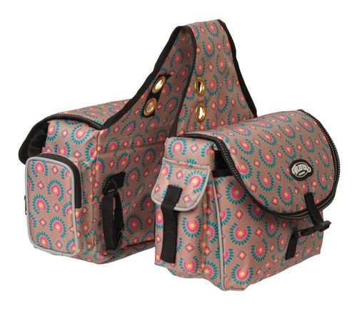 Weaver Trail Gear Saddle Bag - Blossom Blast