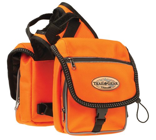 Weaver Trail Gear Pommel Bag - Orange