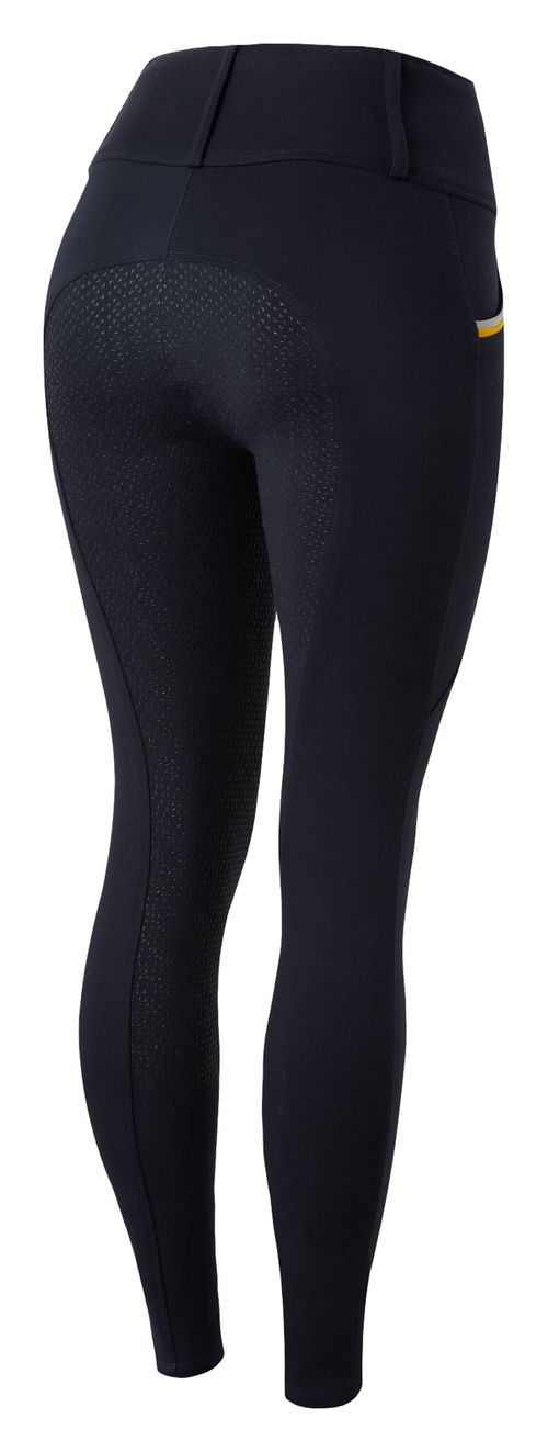 SALE RACK: Horze Women's Lucinda High Waist Full Seat Tights - EU 42/US 30 - Dark Navy