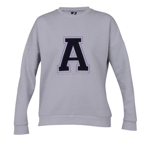 READY TO SHIP: Shires Aubrion Women's Serene Sweatshirt - Small - Grey