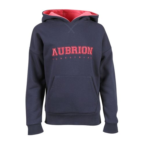 READY TO SHIP: Shires Aubrion Kids' Serene Hoodie - 7-8 years - Navy