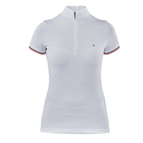 READY TO SHIP: Shires Aubrion Kids' Arcaster Show Shirt - 9-10 years - White