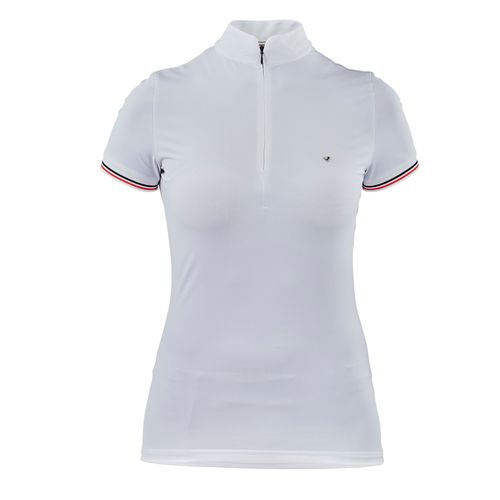 READY TO SHIP: Shires Aubrion Women's Arcaster Show Shirt - Large - White