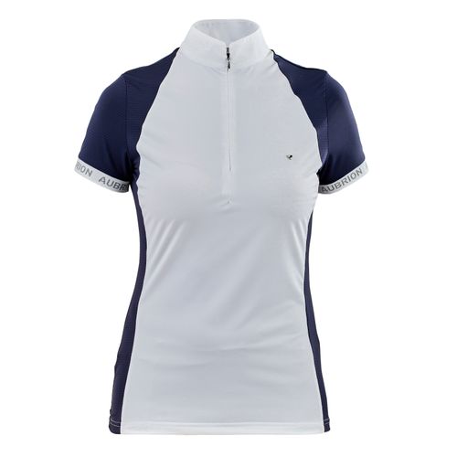 READY TO SHIP: Shires Aubrion Women's Newbel Show Shirt - XXX Large - Navy