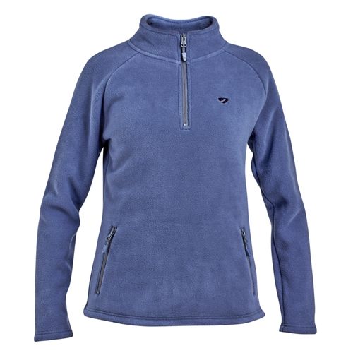 READY TO SHIP: Shires Aubrion Women's Restore Half Zip Fleece - X Small - Blue