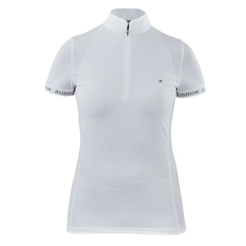 READY TO SHIP: Shires Aubrion Women's Newbel Show Shirt - Medium - White