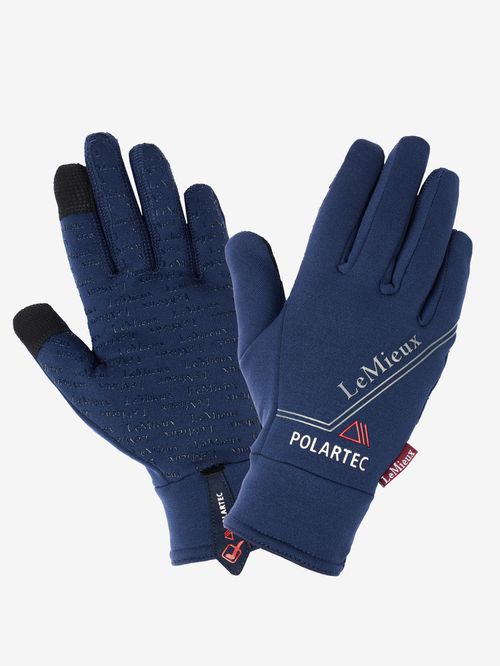 LeMieux PolarTec Gloves - Navy