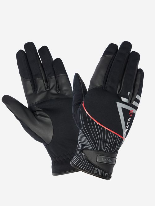 LeMieux PolarTec Pro Water Resistant Gloves - Black
